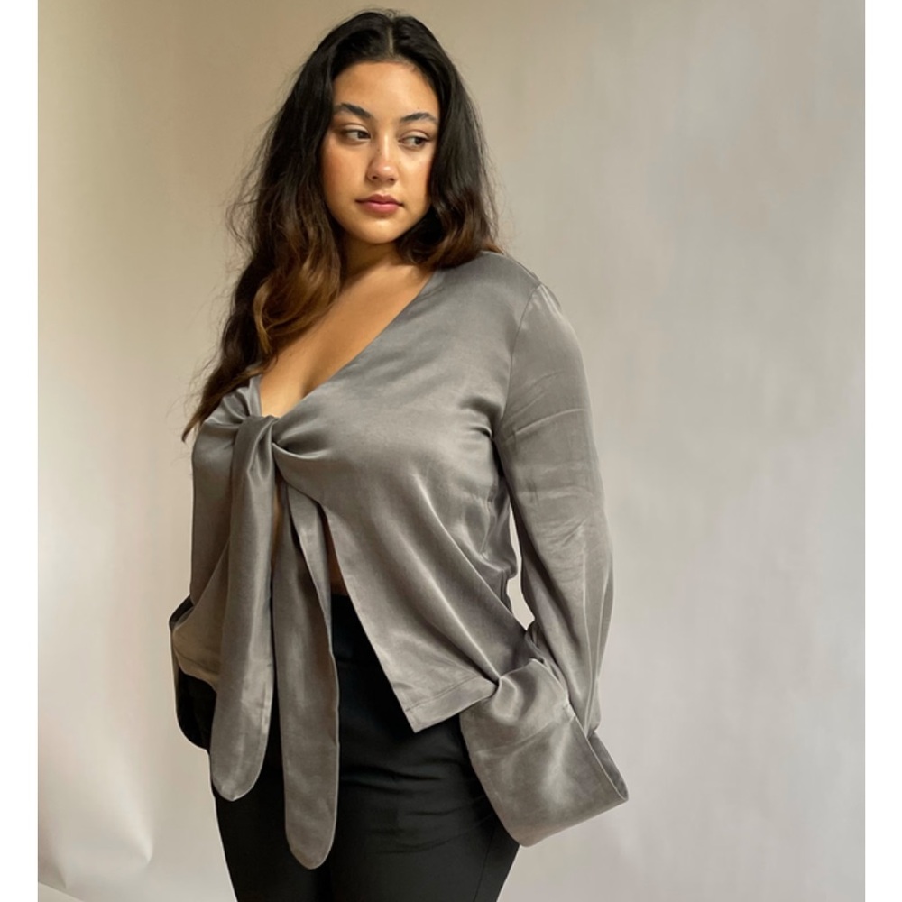 Tie Top Long Sleeve Storm